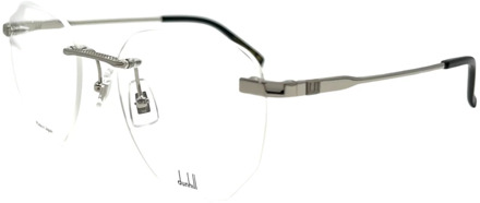 Dunhill Metalen Optische Frames voor Vrouwen Dunhill , Gray , Dames - 55 MM