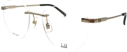 Dunhill Metalen Optische Frames voor Vrouwen Dunhill , Gray , Dames - 55 MM