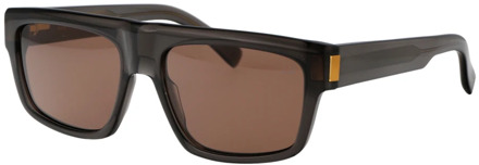 Dunhill Stijlvolle zonnebril Du0055S Dunhill , Brown , Heren - 57 MM