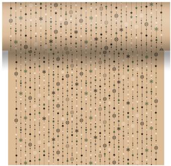 duni 3-in1 Natural Yuletid 40x480cm bruin