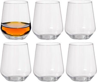 duni Drinkglas Elegance - 6x - onbreekbaar kunststof - 300 ml - vaatwasser bestendig