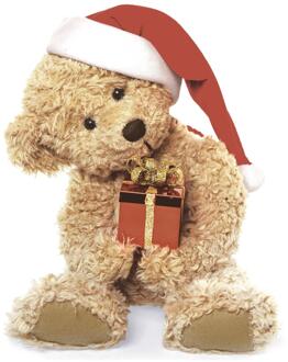 duni Servetten Cute Xmas 33x33cm bruin