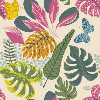 duni Servetten Summertime 33x33cm multi