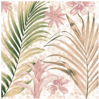 duni Servetten Wild Palms 33cm multi