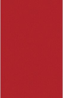 duni Tafelkleed/tafellaken - Set van 2x stuks - herbruikbaar - rood - 138 x 220 cm - Dunisilk+