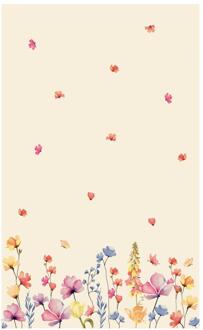 duni Tafellaken Floral Haven 138x220cm multi