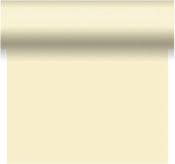 duni tafelloper - papier - creme - 480 x 40 cm