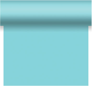 duni tafelloper - papier - lichtblauw - 480 x 40 cm