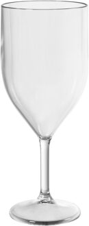 duni Wijnglas Any Day - onbreekbaar kunststof - 230 ml - vaatwasser bestendig Transparant