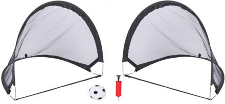 Dunlop 100982 voetbaldoelset Zwart - One size