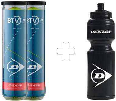 Dunlop 2x verpakking 4 stuks BTV 2.0 geel - nosize