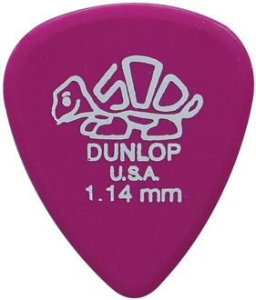 Dunlop 41-R-114 1.14 mm. plectra 1.14 mm. plectra, magenta, 72-pack