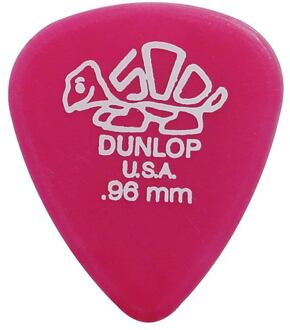 Dunlop 41-R-96 0.96 mm. plectra 0.96 mm. plectra, donkerroze, 72-pack