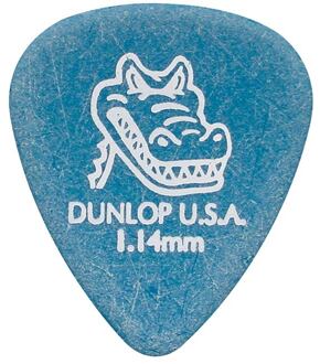 Dunlop 417-R-114 1.14 mm. plectra 1.14 mm. plectra, blauw, 72-pack