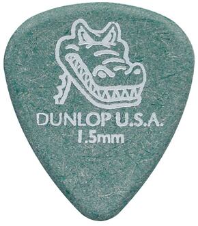 Dunlop 417-R-150 1.50 mm. plectra 1.50 mm. plectra, groen, 72-pack
