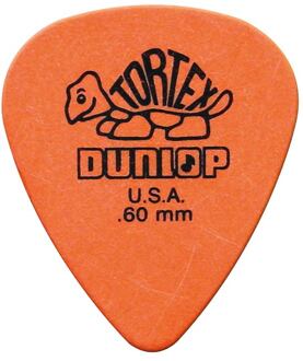 Dunlop 418-R-60 0.60 mm. plectra 0.60 mm. plectra, oranje, 72-pack