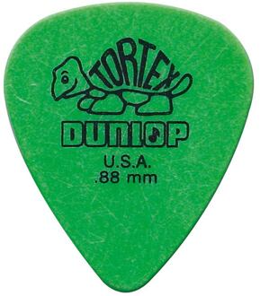 Dunlop 418-R-88 0.88 mm. plectra 0.88 mm. plectra, groen, 72-pack