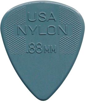 Dunlop 44-R-88 0.88 mm. plectra 0.88 mm. plectra, nylon, donkergrijs, 72-pack