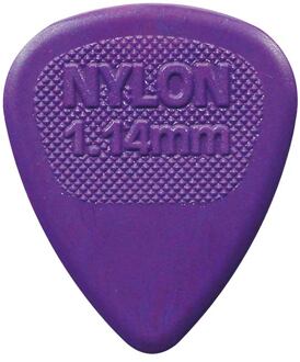 Dunlop 443-R-114 1.14 mm. plectra 1.14 mm. plectra, nylon, paars, 72-pack