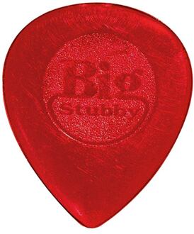Dunlop 475-R-100 1.00 mm. plectra 1.00 mm. plectra, rood, 24-pack