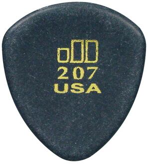 Dunlop 477-R-207 2.00 mm. plectra 2.00 mm. plectra, grote afgeronde punt, 36-pack