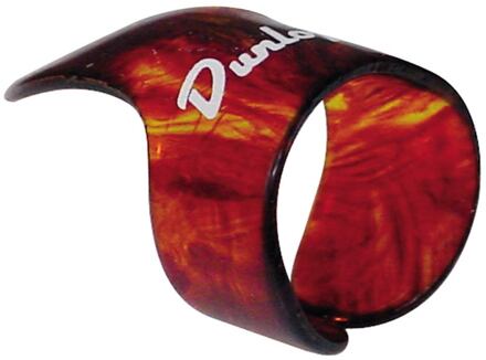 Dunlop 9010-R vingerplectra vingerplectra, medium, voor rechterhand, shell plastic, 12-pack