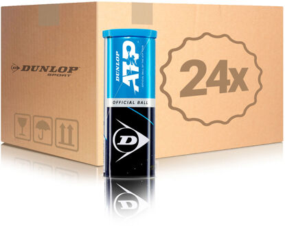 Dunlop ATP 24x Verpakking 3 Stuks In Een Doos geel - one size