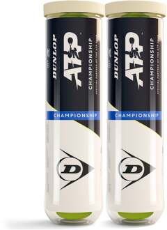 Dunlop ATP Championship Tennisballen (2x4-can) - 1 SIZE