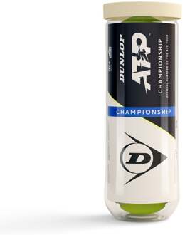 Dunlop ATP Championship Verpakking 3 stuks geel - nosize