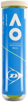 Dunlop Australian Open Verpakking 4 Stuks geel - nosize