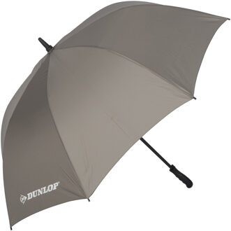 Dunlop Automatische paraplu 76 cm doorsnede grijs