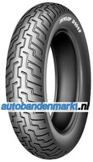 Dunlop Banden Dunlop D404 F ( 130/90-16 TL 67H M/C, Variante Q, Voorwiel ) zwart