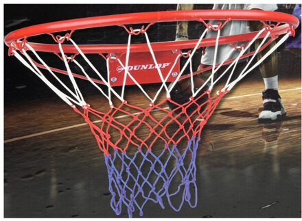 Dunlop Basketbalring met net 45 cm oranje