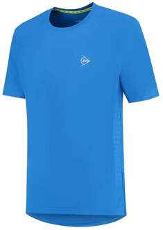 Dunlop Club Crew T-shirt Heren-Blauw - XL