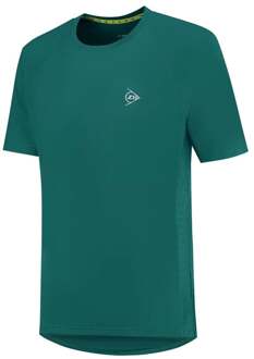 Dunlop Club Crew T-shirt Heren-Donkergroen - XXL