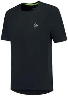Dunlop Club Crew T-shirt Heren-zwart - S