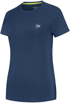 Dunlop Club Crew T-shirt Meisjes-Donkerblauw - 128,164