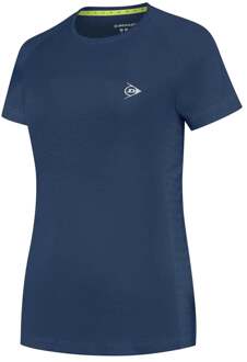 Dunlop Club Crew T-shirt Meisjes-Donkerblauw - 164