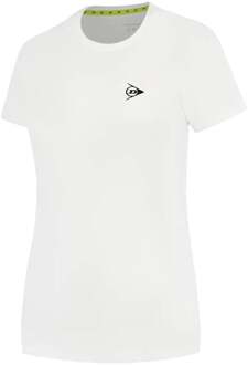 Dunlop Club Crew T-shirt Meisjes-Wit - 140