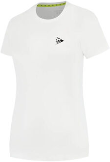 Dunlop Club Crew T-shirt Meisjes-Wit - 152