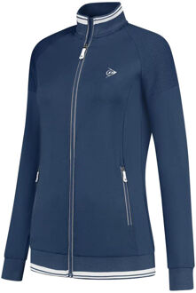 Dunlop Club Knitted Trainingsjack Dames-Donkerblauw - M