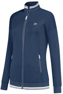 Dunlop Club Knitted Trainingsjack Dames-Donkerblauw - XXL