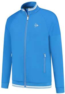 Dunlop Club Knitted Trainingsjack Heren-Blauw - M