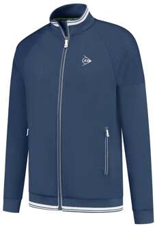 Dunlop Club Knitted Trainingsjack Heren-Donkerblauw - L