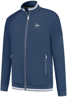 Dunlop Club Knitted Trainingsjack Heren-Donkerblauw - XL