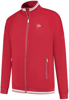 Dunlop Club Knitted Trainingsjack Heren-Rood - S,XXL
