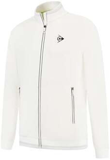 Dunlop Club Knitted Trainingsjack Heren-Wit - 3XL