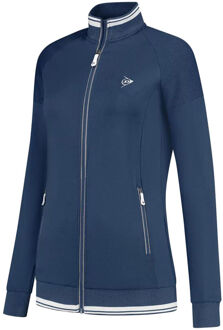 Dunlop Club Knitted Trainingsjack Meisjes-Donkerblauw - 152