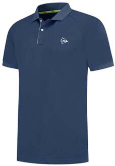 Dunlop Club Polo Heren-Donkerblauw - XL