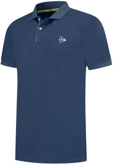 Dunlop Club Polo Heren-Donkerblauw - XXL